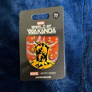 Marvel World of Wakanda Artist Series Cover - Black and Orange
